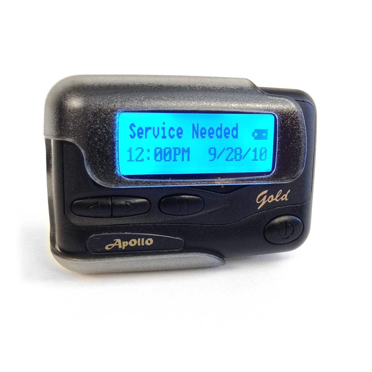 Text Message Display Pager by Apollo (Model Gold AL-A25) – PagerBeep.com