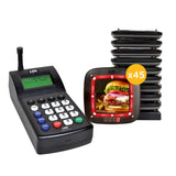 Guest Pager System Kits with 15-60 Note Pro Pagers and 7470 Transmitter by Long Range Systems